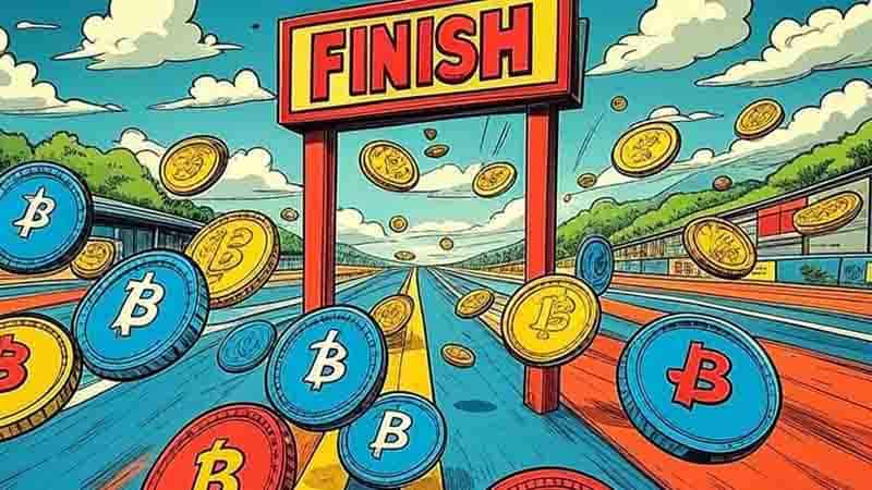 Comic crypto race